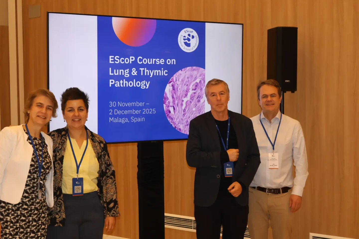 Prof. Paul Hofman represented IHU RespirERA at the EScoP European course in Malaga.