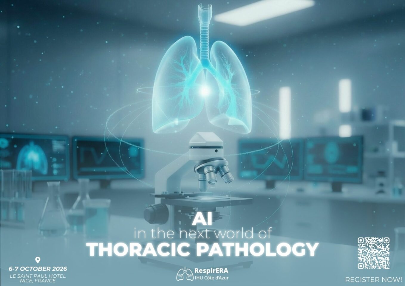 International congress in Nice exploring the impact of AI in thoracic pathology and its clinical applications in respiratory health.