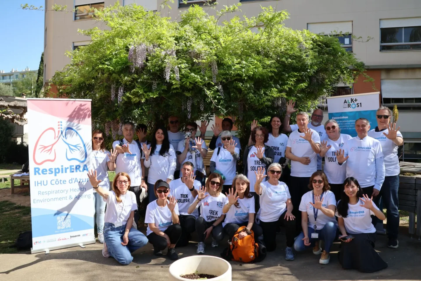 Trek Solid’air 2026: IHU RespirERA mobilized in Nice to raise awareness of rare mutation lung cancers.