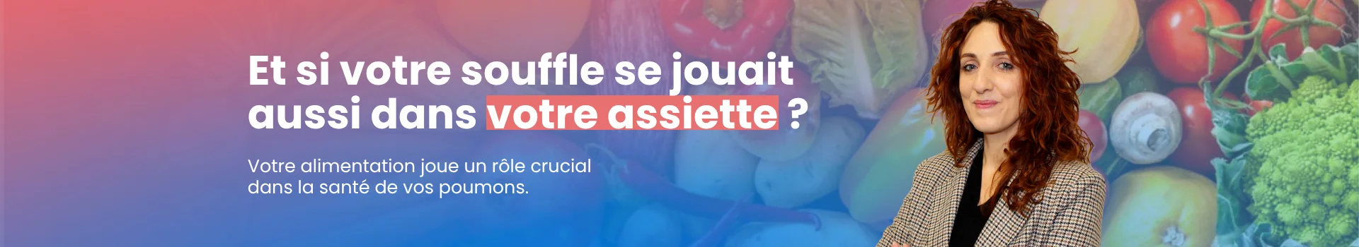 Raphaëlle Varraso présente les liens entre alimentation, souffle et santé respiratoire.