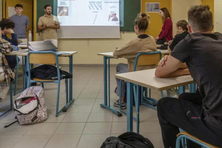 Programme de prévention sur le tabagisme dans une classe de lycée.